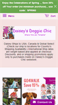 Mobile Screenshot of daiseysdoggiechic.com